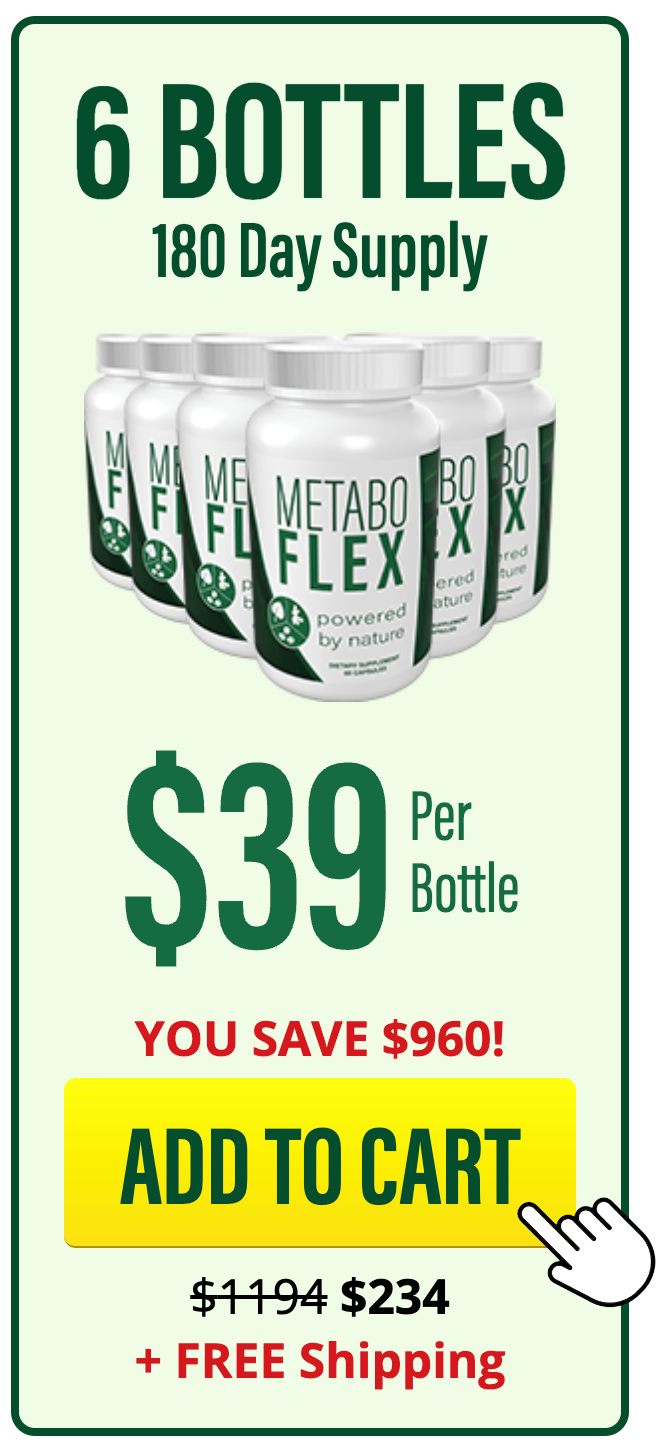 Metabo Flex - 6 Bottles